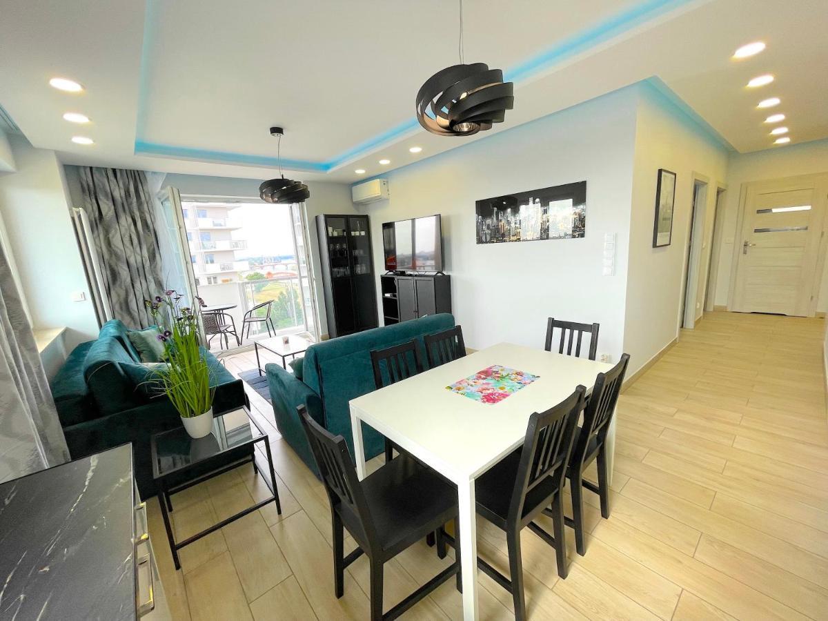 Apartament Z Tarasem I Widokiem Na Odre Breslavia Exterior foto