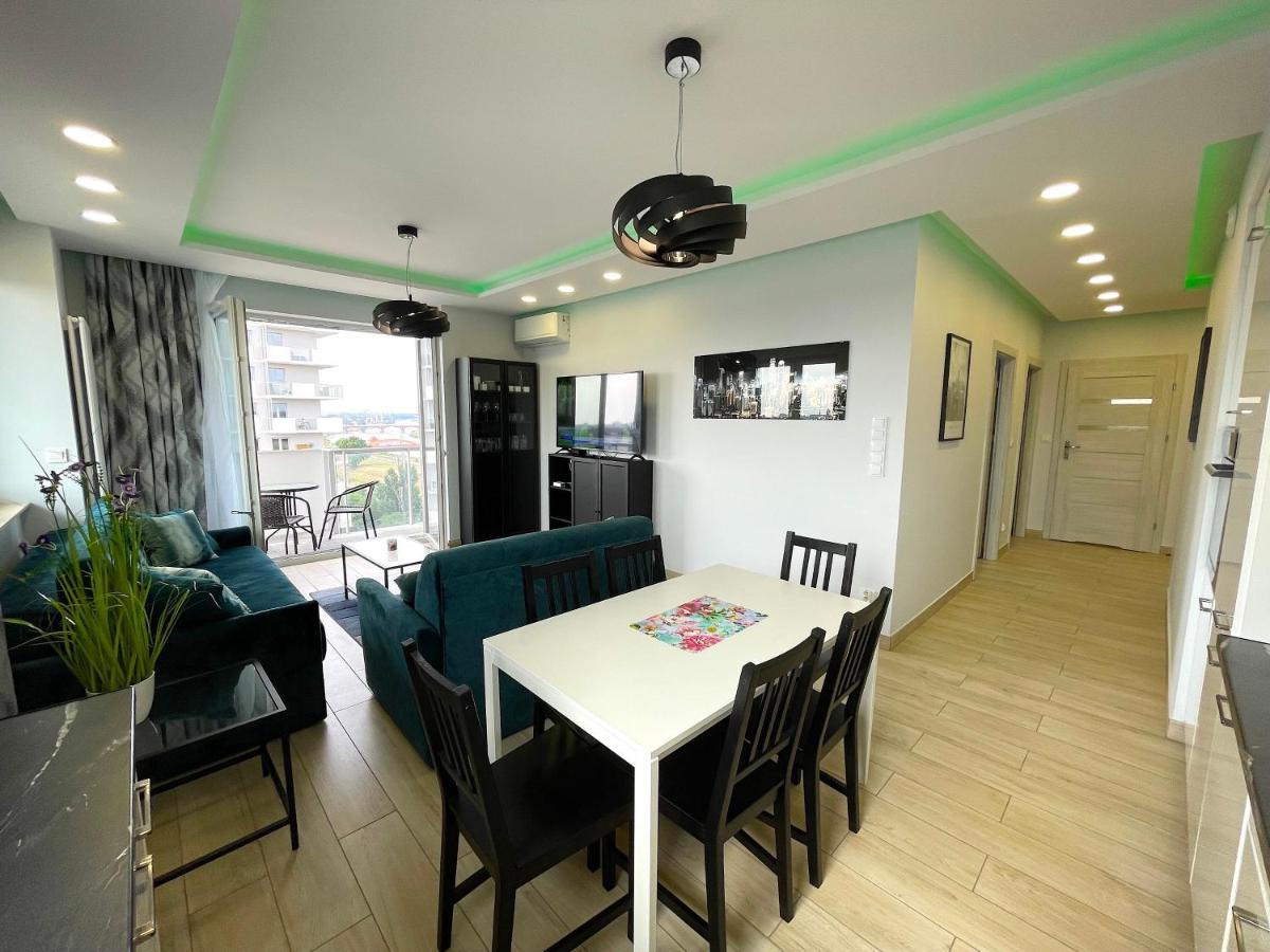 Apartament Z Tarasem I Widokiem Na Odre Breslavia Exterior foto