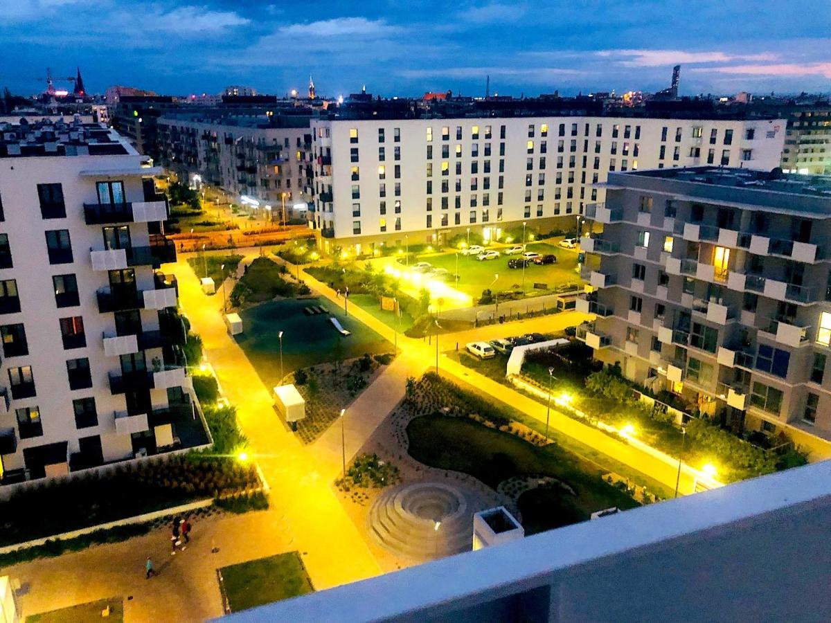 Apartament Z Tarasem I Widokiem Na Odre Breslavia Exterior foto
