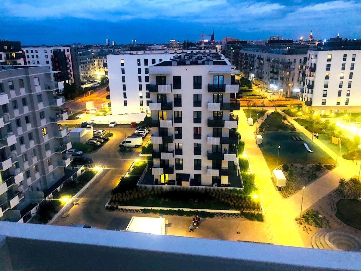 Apartament Z Tarasem I Widokiem Na Odre Breslavia Exterior foto