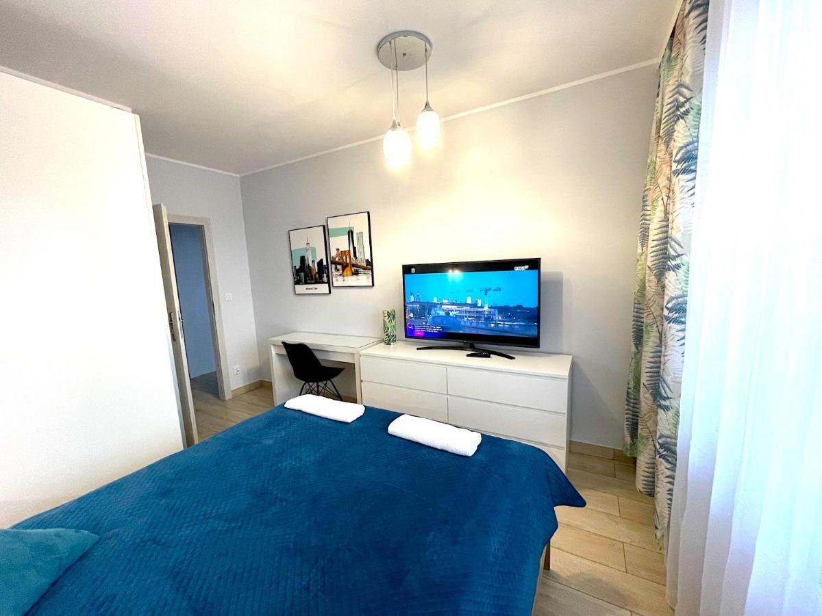 Apartament Z Tarasem I Widokiem Na Odre Breslavia Exterior foto